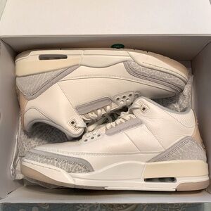 Jordan 3s Craft Ivory
